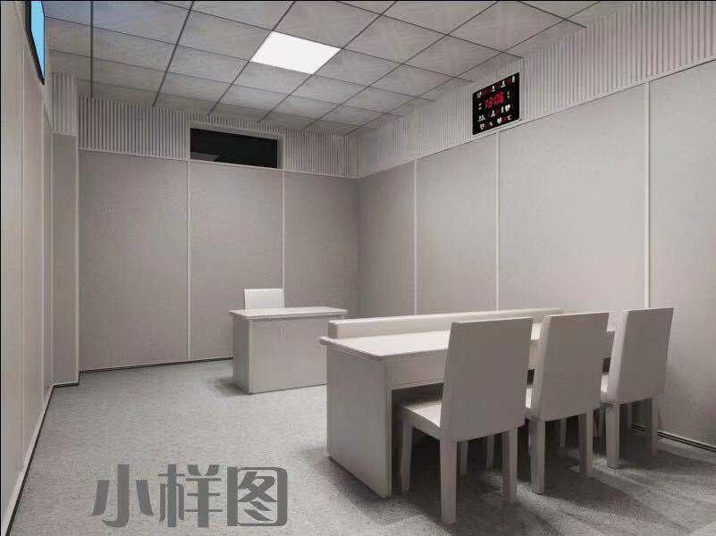 審訊室軟包防撞墻面使用的標準材料