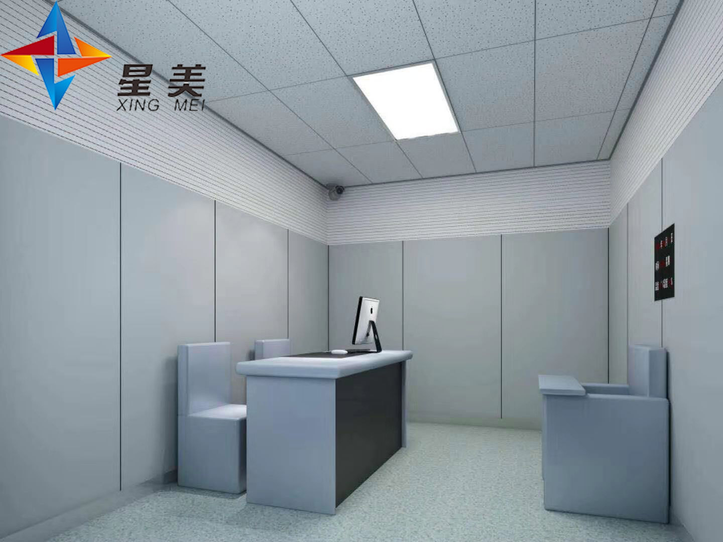 審訊室軟包如何選擇合適的材料和設(shè)計？