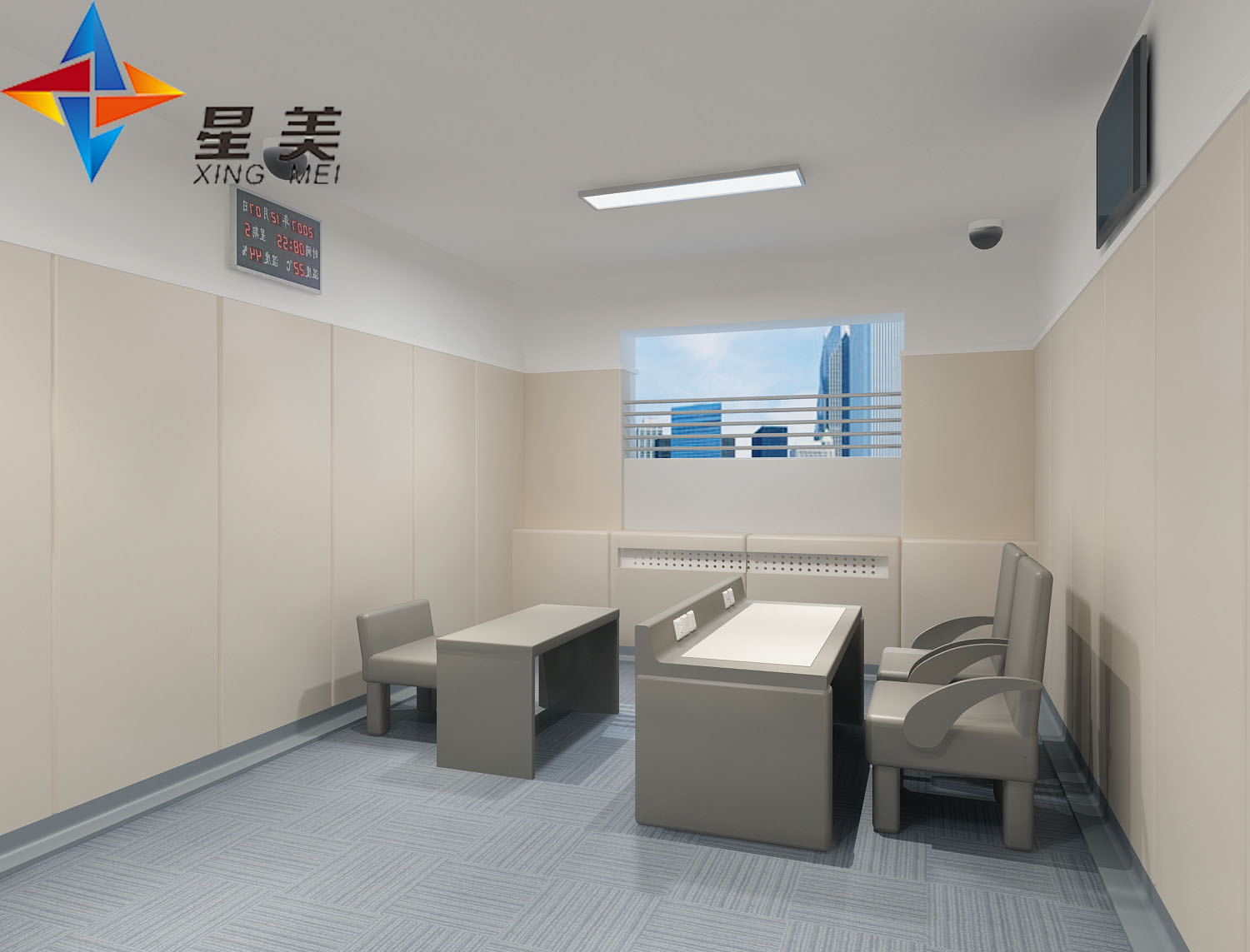 安全升級新標(biāo)準(zhǔn)：公安系統(tǒng)認(rèn)證的審訊室軟包防護(hù)方案