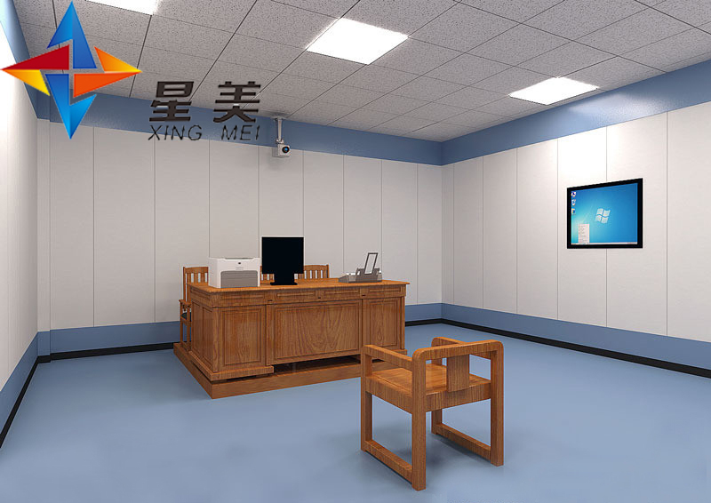 抗擊20萬次！司法機(jī)構(gòu)指定談話室防撞軟包材料技術(shù)